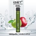 Дешевая цена 1800puffs iget vapes iget xxl