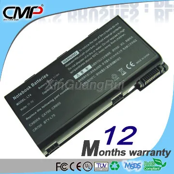 New CMP laptop li-ion battery for MSI BTY-L74 BTY-L75 MS-1682 A6000