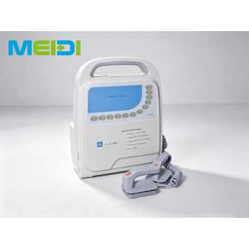 Multi-function Defibrillator Monitor With ECG NIBP TEMP SpO2 Printer, Biphasic Emergency Defibrillator For Clinic