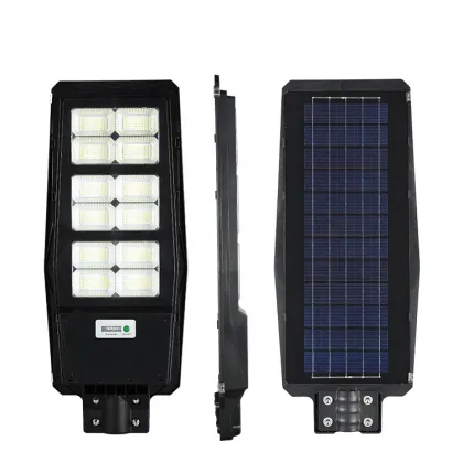 12 Hours Automat Sensor Control System Lampadaire Solaire de Rue 200W