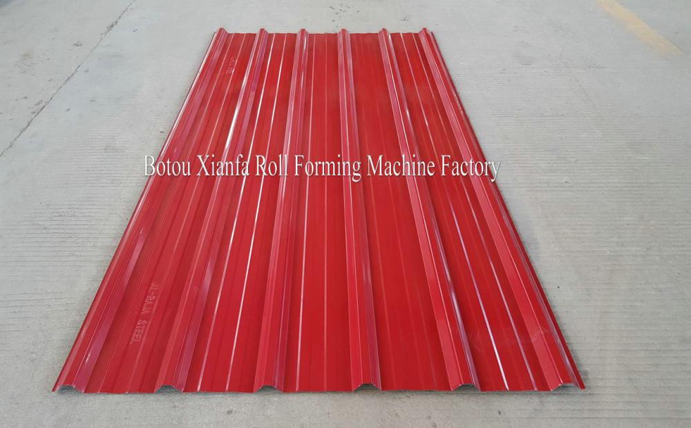 Quality Assured Steel Single Sheet Trapezoidal Wall Board Roll Forming Machine