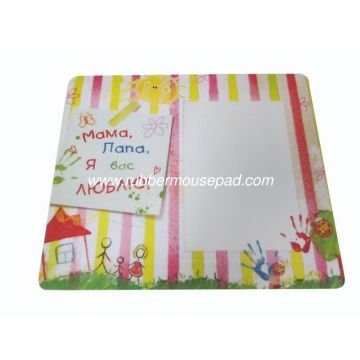 Anti Slip Eva Base Photo Insert Mouse Pad For Promotional Gift