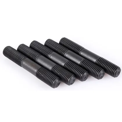 Carbon steel double ended bolt screw threaded studs