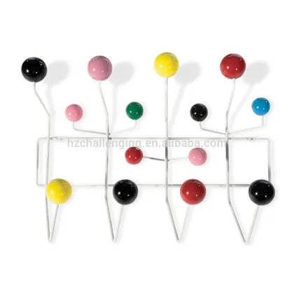 H003 Wooden wall coat rack