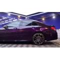 PET Gloss Metallic Midnight Purple Car Wrapping Film