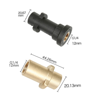 Conector adaptador de lavadora de carros acessórios de bico de espuma K2-K7