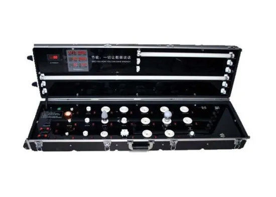 E27 Dimmer Switch Led Suitcase , Led Demo Case For Led Exhibition