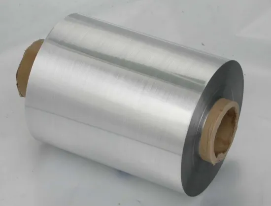 50micron Silver Brushed Effect PET Foil For Label