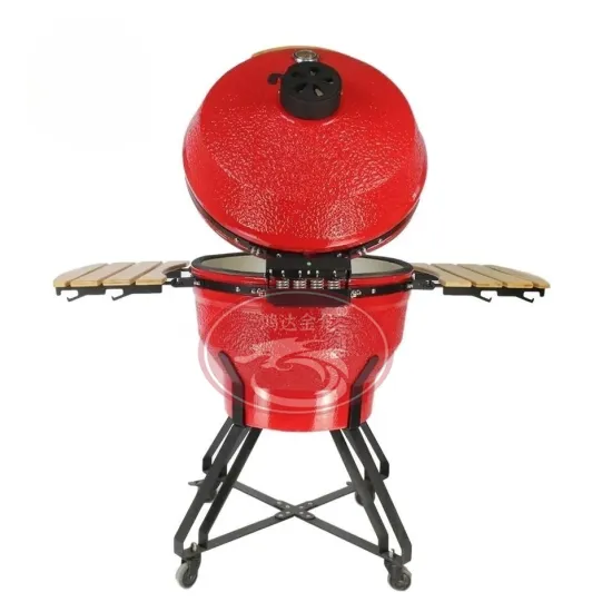 Hot Pot Charcoal Island Kitchen Grill Outdoor Stainless Steel BBQ Grill