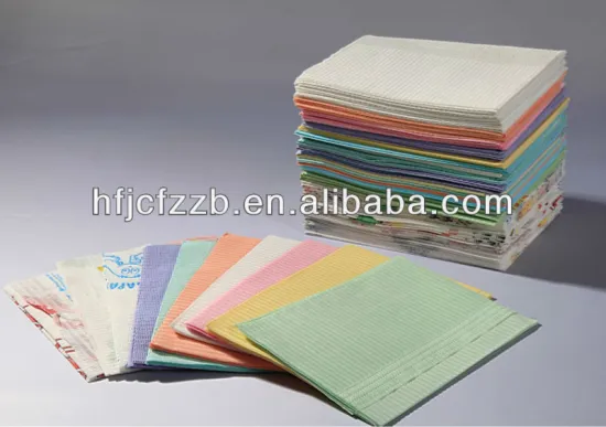 2ply /3ply disposable dental bib