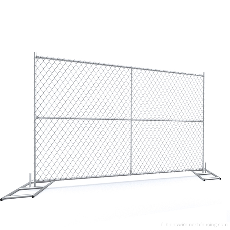 Panneaux de clôture temporaire galvanisés 6x12