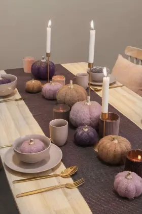 Autumn Woollen Pumpkin Decoration