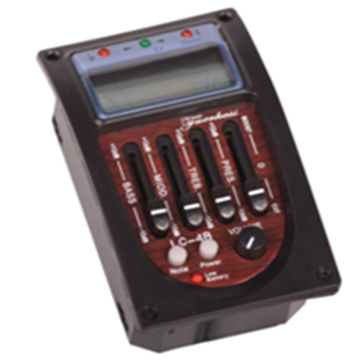 9V Alkaline Battery Five Band Equalizer