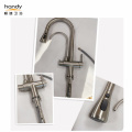 Stainless steel kitchen pull-out faucet with water filter