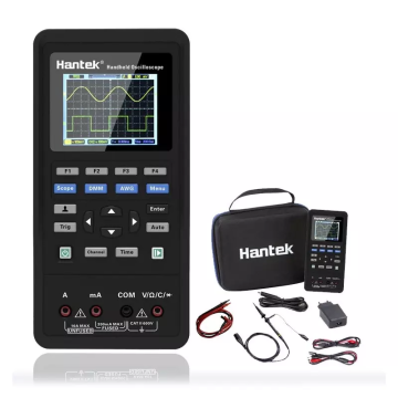 70MHz Digital Oscilloscope with Waveform Generator and Multimeter - 250MSa/s, Direct Charge