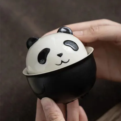 Creative Panda Kung Fu Tea Set - New Arrival Portable Outdoor Travel Tea Cup