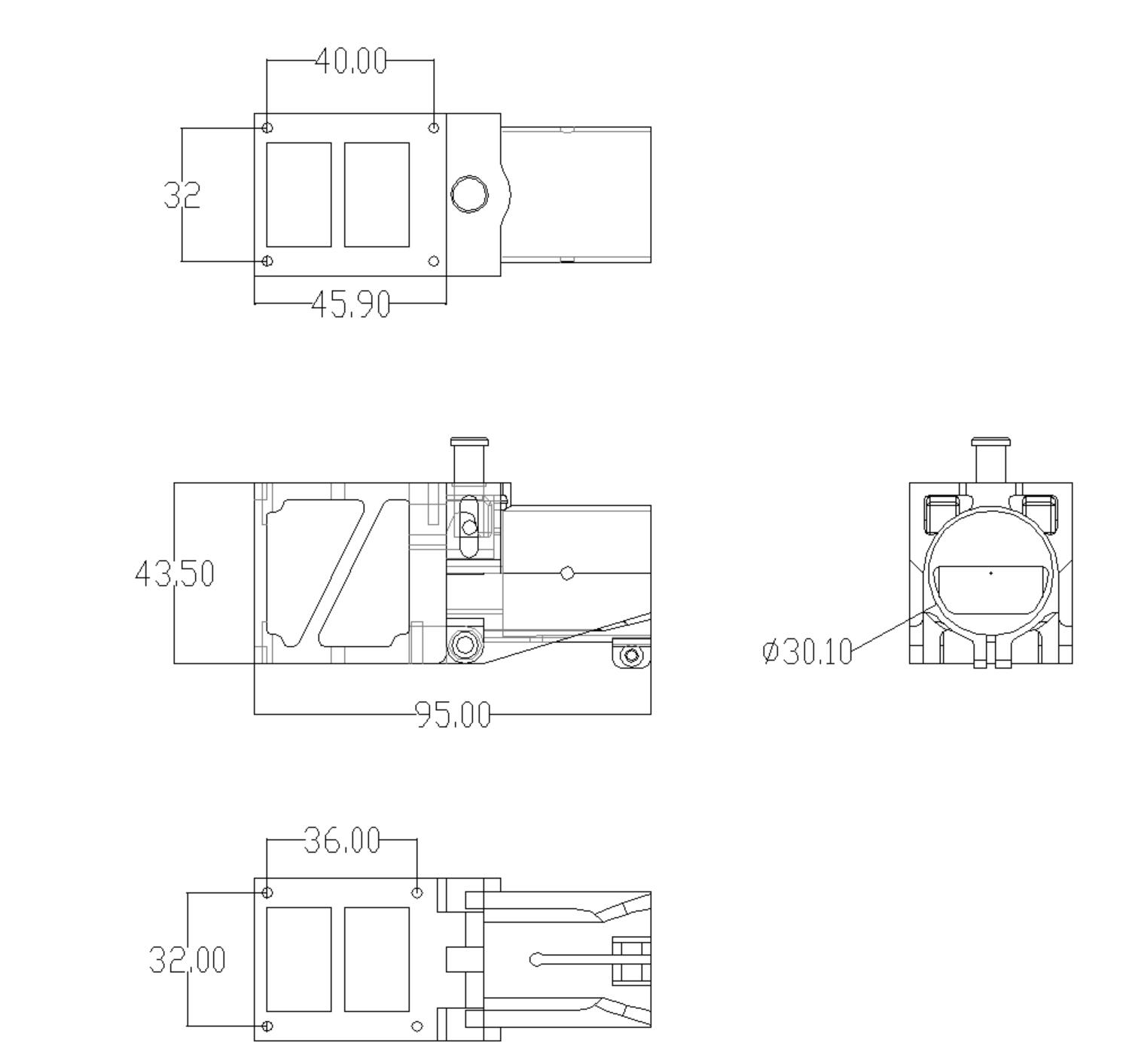 30mm folding joint measurement