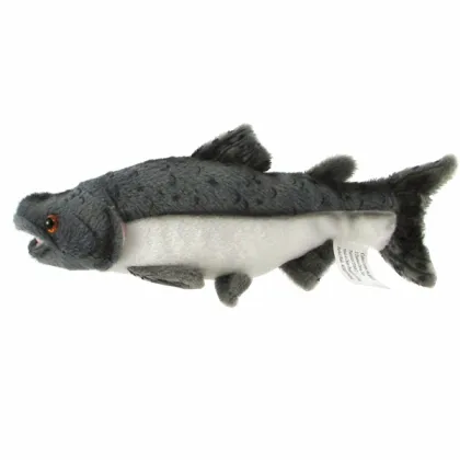 10" Length Stuffed Animal Toy Salmon Plush Fish, Salmon Plush Toy, Plush Toy Salmon