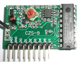 Wireless Data Remote Receiver Module