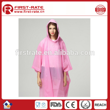 High quality PEVA rain poncho,PEVA rain coat