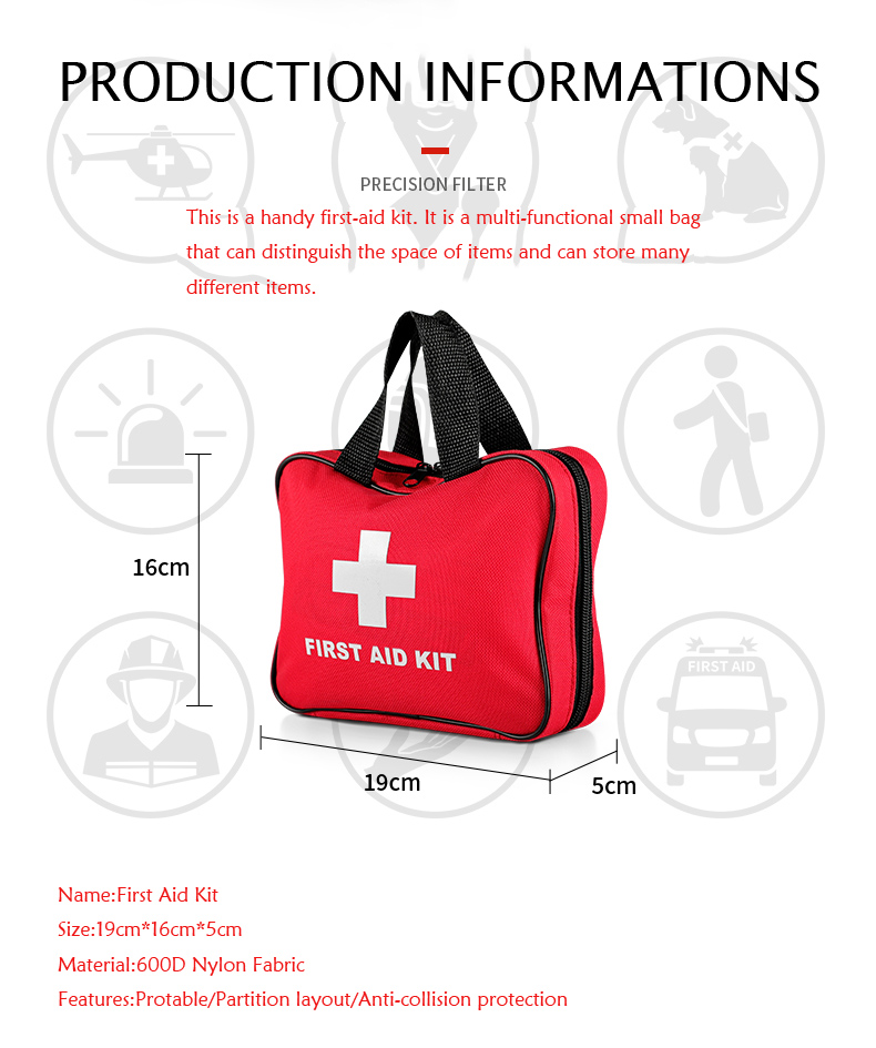 Medical OEM Medium Polyester Customized Fiirst AId Kit