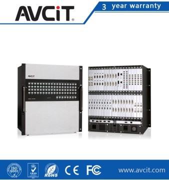 Seamless SDI/AV/VGA/DVI/YPbpR/CAT/HDMI Ouptput Signals 32x32 Modular and Scalable Matrix Switchers