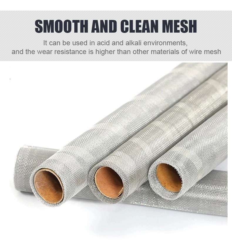 Aluminum wire mesh rolls