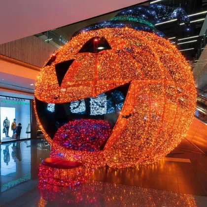 Customized Halloween Pumpkin Motif Light