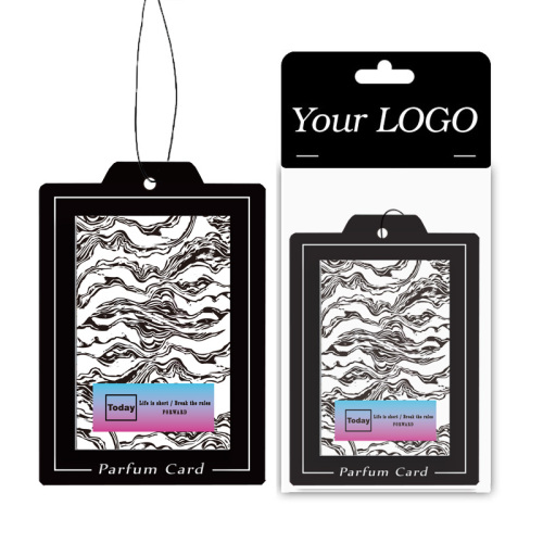 Экологически чистый ароматический аромат бумажной карты в качестве освежителя воздуха