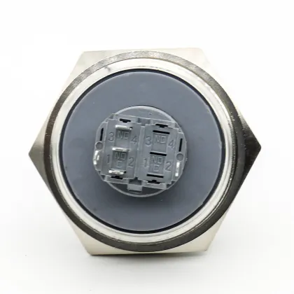 30mm Momentary Switch Push Button Metal Ultra Short Stroke Switch with LED