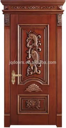 solid wooden door,100% wooden door,timber wood door