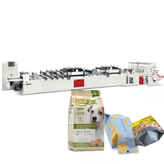 Automatic Multi-function Plastic Laminated 3-Sides Sealing Zipper Doypack Pouch Machine