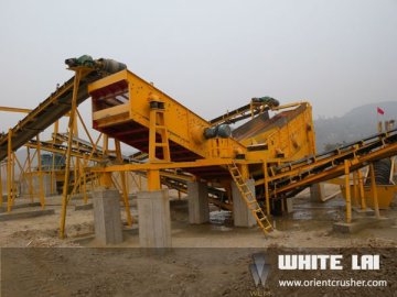 ISO/CE certificate linear vibrating screen hot sale in Indonesioa