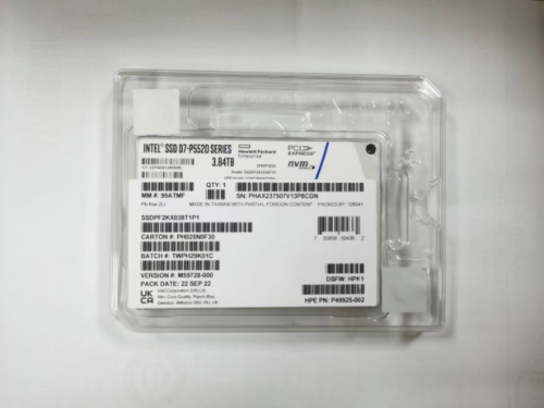 Intel P5520 3.84T SSDPF2KX038T1P1