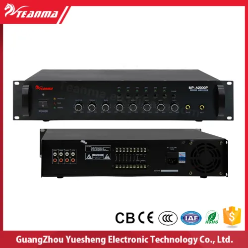 Plate Equalizer Digital Echo Karaoke Amplifier, High Quality Plate