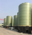 Horisontal FRP Fiberglass Container untuk Alkali Asam