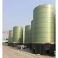 Horizontale FRP -tank glasvezelcontainer voor zure alkali