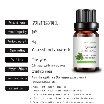 Spearmint Water Soluble Essential Oil For Aroma Diffuser