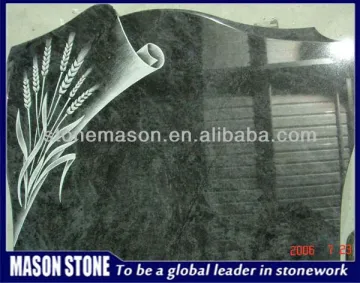 tombstone flower blue granite high quality europe