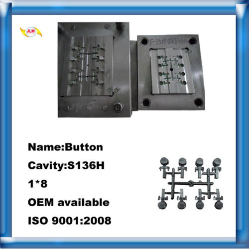 Multi Cavity S136 Cold Runner Injection Tooling Parts, Industrial Custom Molded Plastic