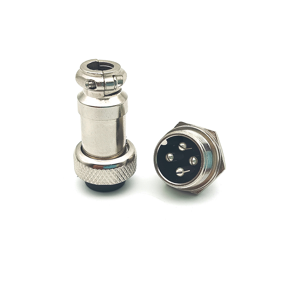 Male Female GX16 Wire Panel Thread Aviation Connector