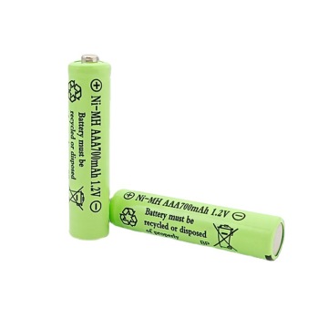 Hot Sale OEM 1.2V AAA 700mAh NiMH Rechargeable Battery for Microphone