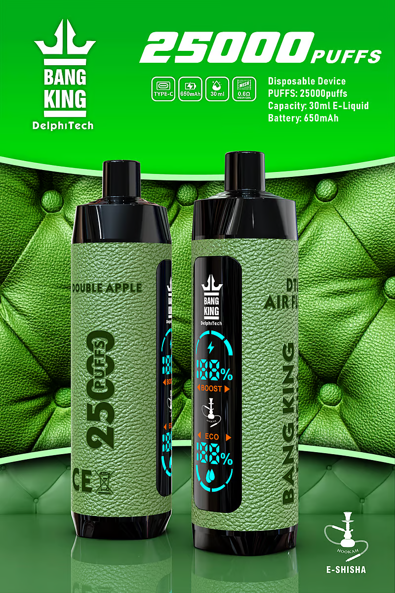 Bang King 25K E-SHISHA DTL Disposable Vape