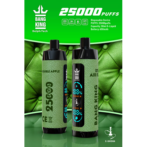 Bang King 25K E-SHISHA DTL Disposable Vape