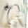 Juego de accesorios de baño cuadrado SS / Zinc de alta calidad, juego de barra de toalla con gancho para toallas, soporte para papel higiénico