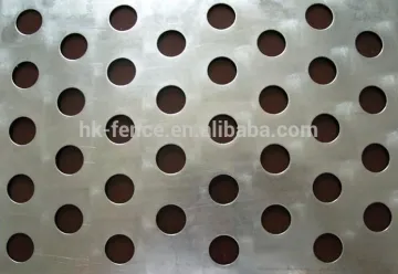 round hole galvanized perforated metal mesh anping supplier