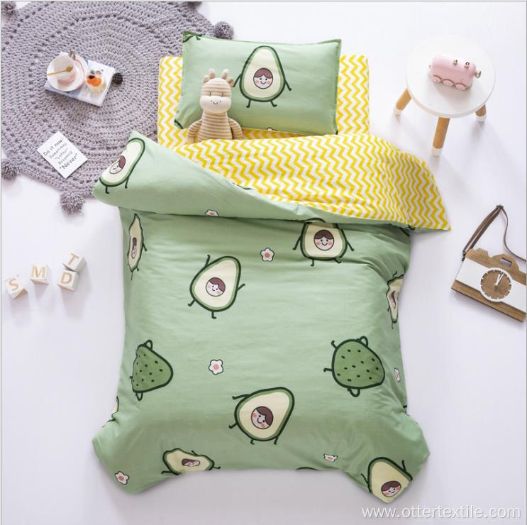 cartoon baby cotton babies crib bedding set