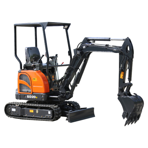 1.7 Ton Mini Excavators Shanding Brand Mini Excavator 1.8 Ton SD18U Manufactory