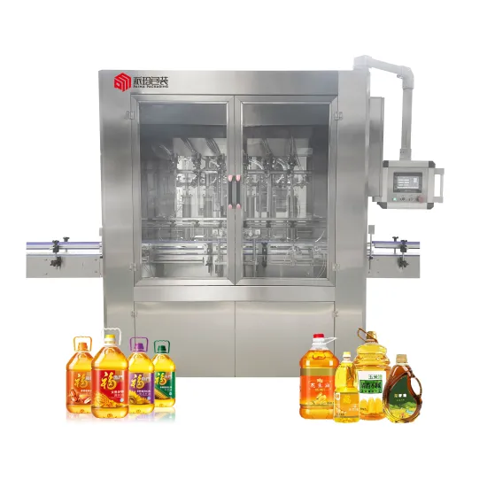 High Performance Coconut Peanut Rapeseed Sunflower Seed Cooking Oil Bottle Filling Capping Machine