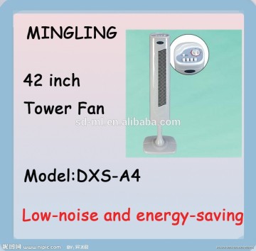 Low-noise and energy-saving 42 inch tower fan
